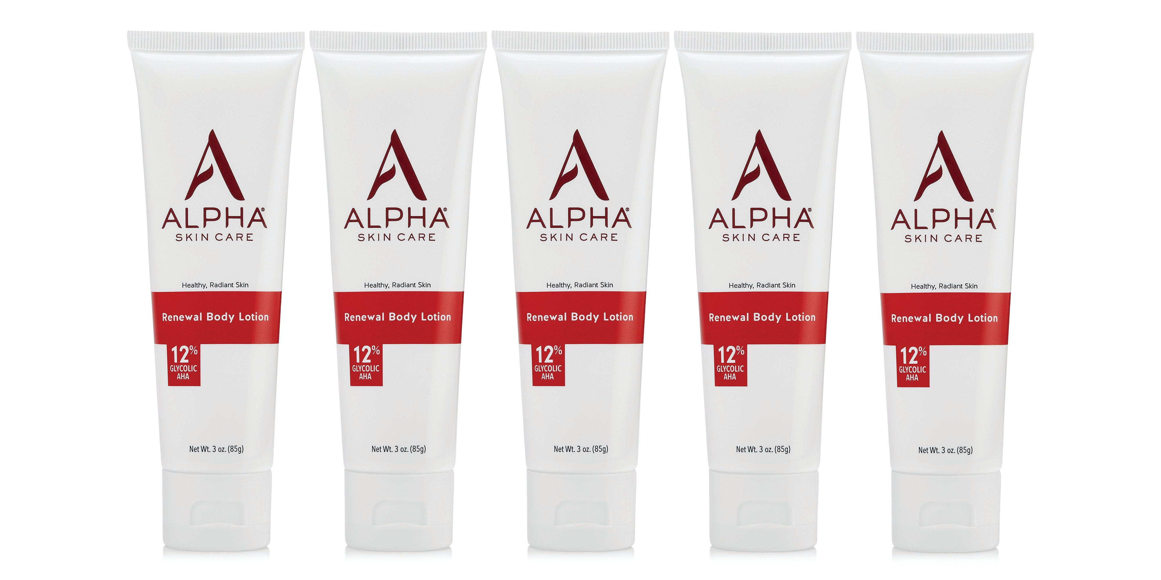 Travel Renewal Body Lotion 12% Glycolic AHA – Alpha Skin